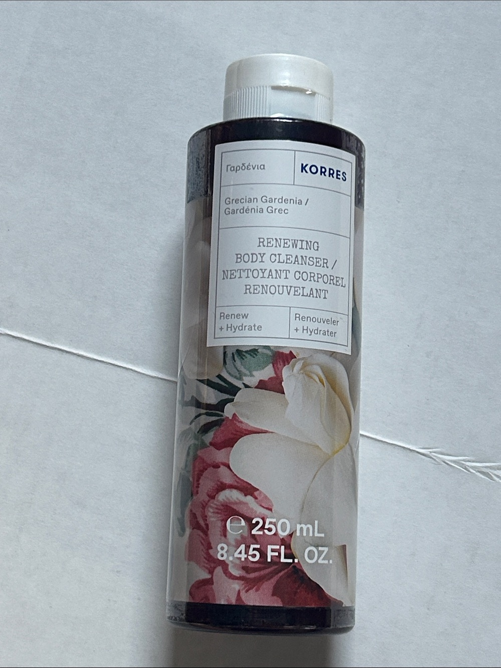 Korres Grecian gardenia renewing body cleanser